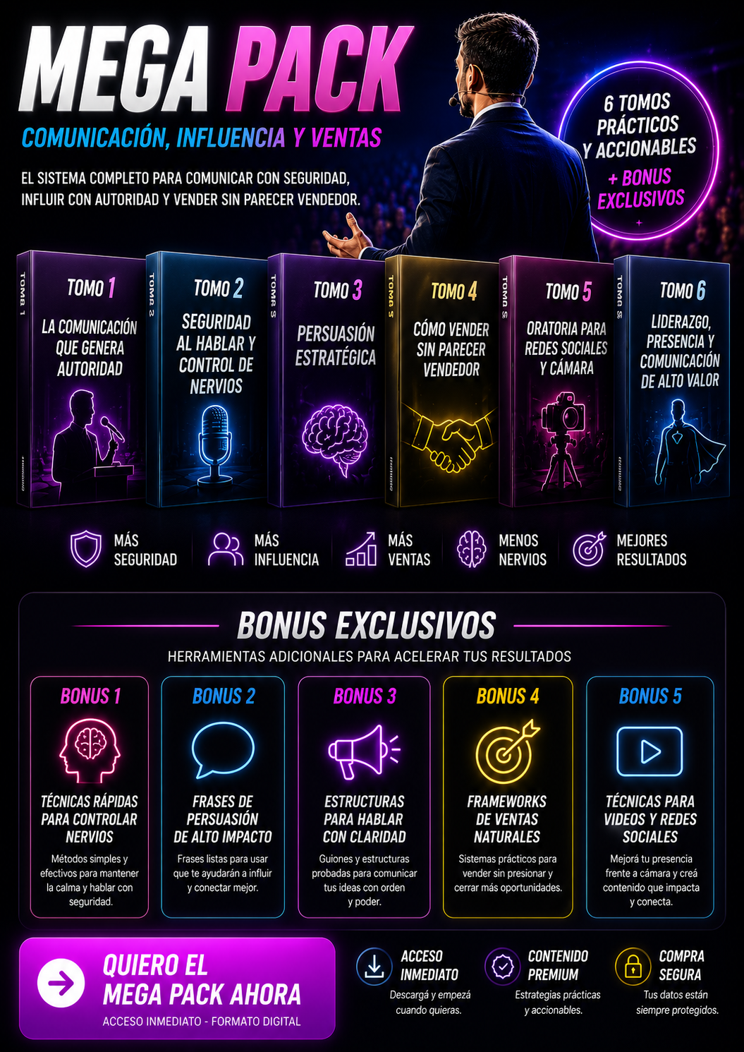MEGA PACK — 6 Tomos + Bonus Exclusivos